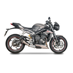 Silencieux Spark Grid-O Homologué pour Triumph Street Triple 765 R - S - RS (17-19)