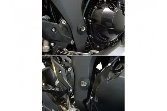 Insert Gauche de Cadre Moto R&G pour Z1000 (10-20) Z1000 SX (10-19) ZX10R (06-20) - FI0009BK Insert Gauche de Cadre Moto R&G pour Z1000 (10-20) Z1000 SX (10-19) ZX10R (06-20) - FI0009BK