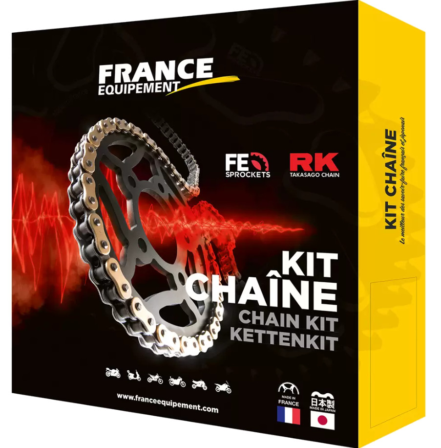 Kit Chaine Moto FE pour BMW G 650 XChallenge (07-10)