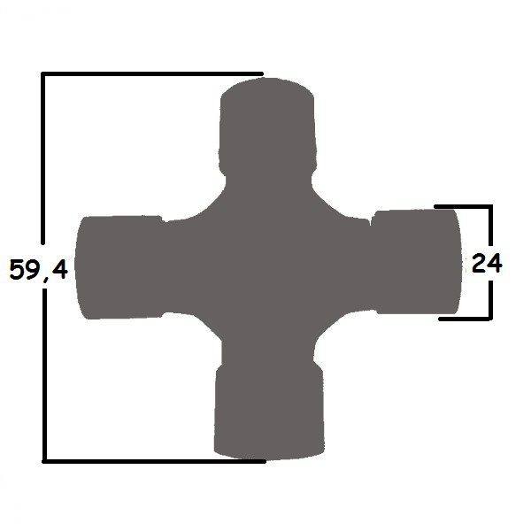 Croisillons de cardans Quad All Balls pour Polaris Sportsman 700 4X4 (02-04) - 19-1005