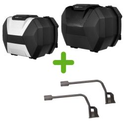 Pack Valises Latérales Shad SH38X + Support 3P pour BMW F 900 R (20-23)