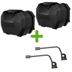 Pack Valises Latérales Shad SH38X + Support 3P pour BMW R 1250 R - RS (19-22)