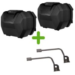 Pack Valises Latérales Shad SH38X + Support 3P pour BMW R 1300 GS (24-25)