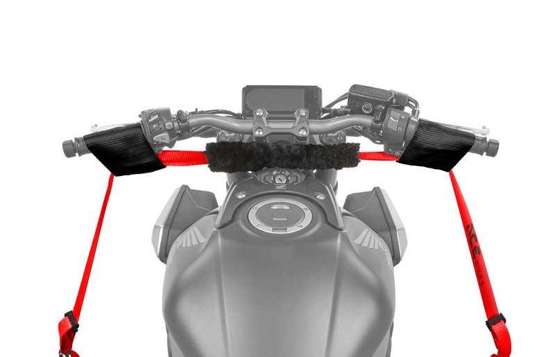Set de sangles de Guidon Anti-Rayures Buckle-Up Acebikes