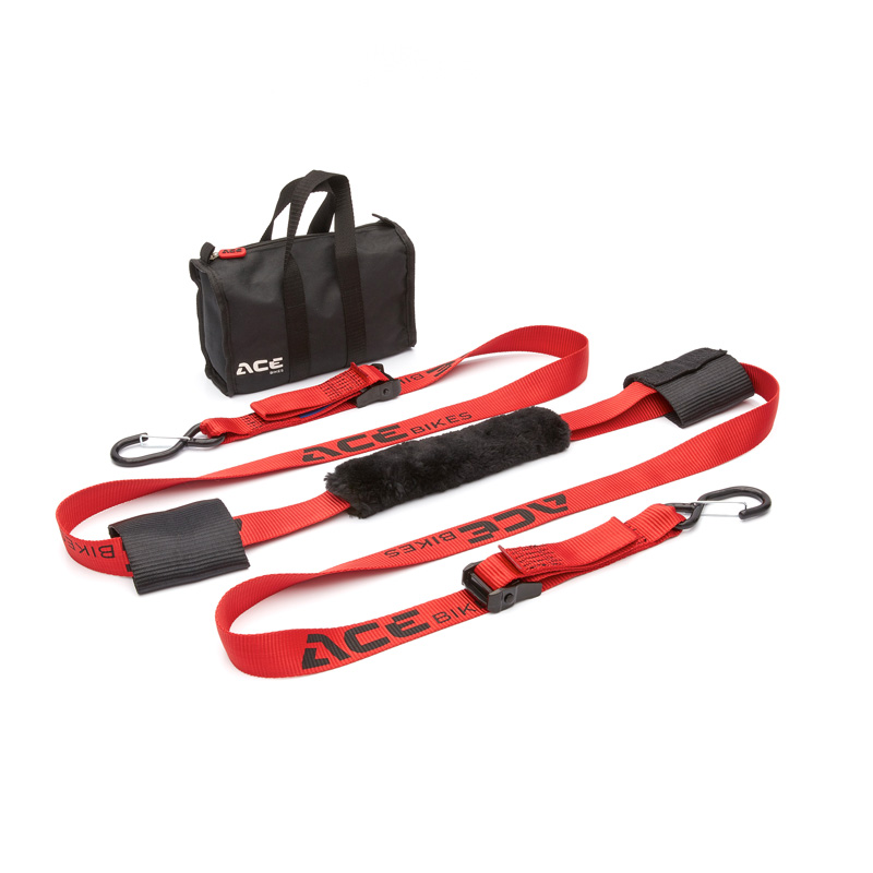 Set de sangles de Guidon Anti-Rayures Buckle-Up Acebikes