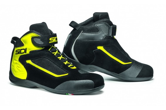 Chaussures Moto SIDI GAS Noir - Jaune