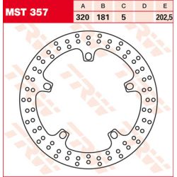 Disque de Frein avant TRW pour BMW R1200 ST (05-08) - MST357
