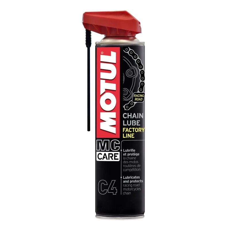 Chain Lube Factory line MC Care C4 Motul Graisse Chaîne Moto