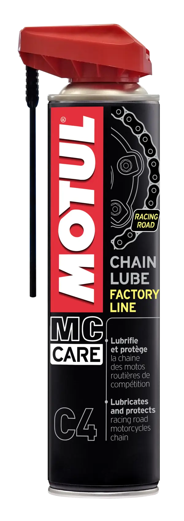 Chain Lube Factory line MC Care C4 Motul Graisse Chaîne Moto