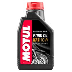 Huile de fourche Motul Fork Oil Factory Line Medium 10W 1 Litre, pour moto