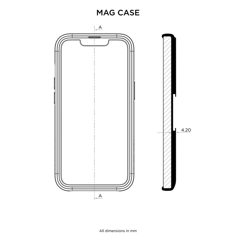 Coque de Téléphone Quad Lock MAG - iPhone 15 - QMC-IP15S