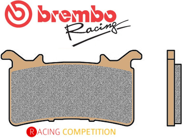 Plaquette de frein Compétition Brembo Z04 M538 - Carbone Céramique Compétition