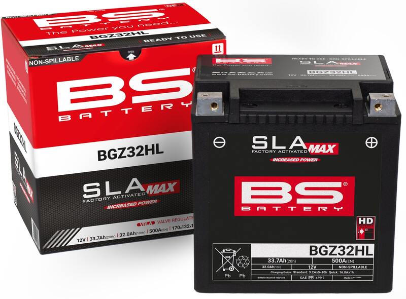 Batterie BS SLA MAX BGZ32HL (BIX30L)