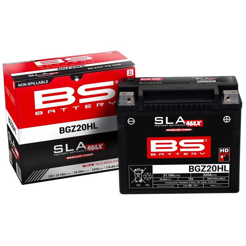 Batterie BS SLA MAX BGZ20HL (BTX20L)
