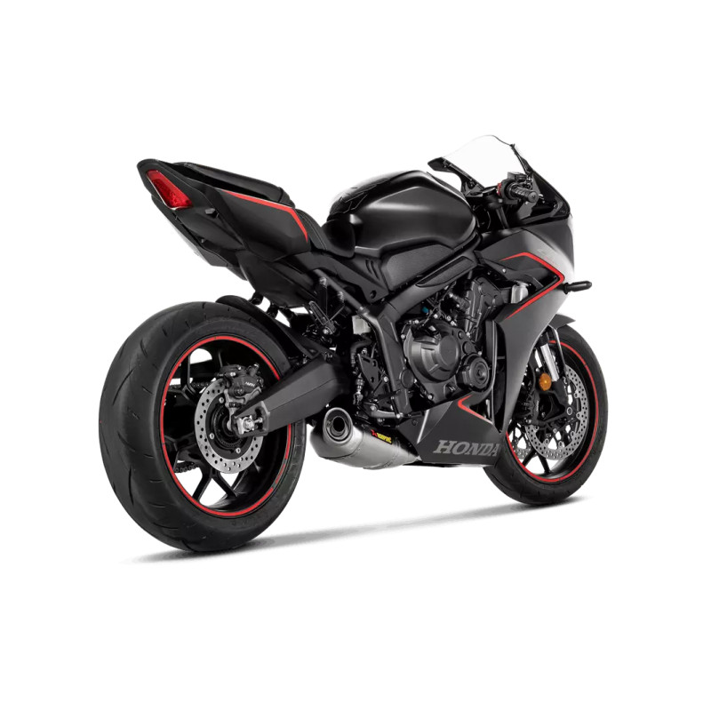Ligne d'Échappement Akrapovic Racing pour CB 650 R / CBR 650 R (2024 et+) S-H6R15-AFT Ligne d'Échappement Akrapovic Racing pour CB 650 R / CBR 650 R (2024 et+) S-H6R15-AFT