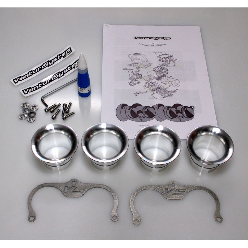 Cornets d’Admission Venturi Racing pour Honda CBR 1000 RR (08-16) Cornets d’Admission Venturi Racing pour Honda CBR 1000 RR (08-16)