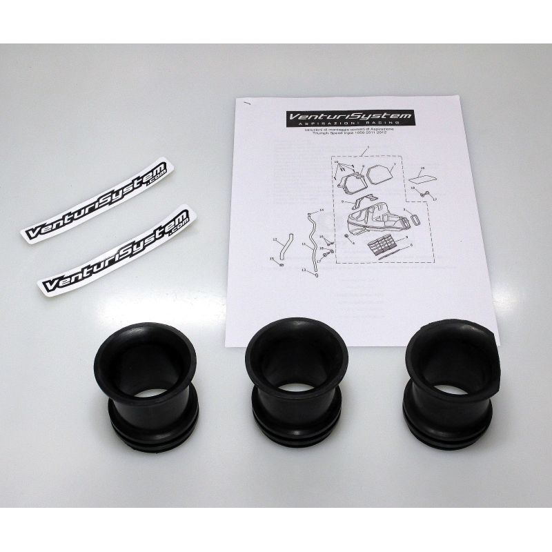 Cornets d’Admission Venturi Racing pour Triumph Speed Triple 1050 (11-15) Cornets d’Admission Venturi Racing pour Triumph Speed Triple 1050 (11-15)
