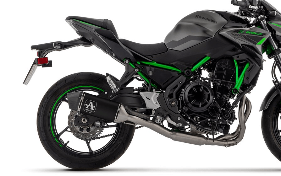Ligne d'Échappement Homologué ARROW Veloce pour Kawasaki Z 650 (24-25)
