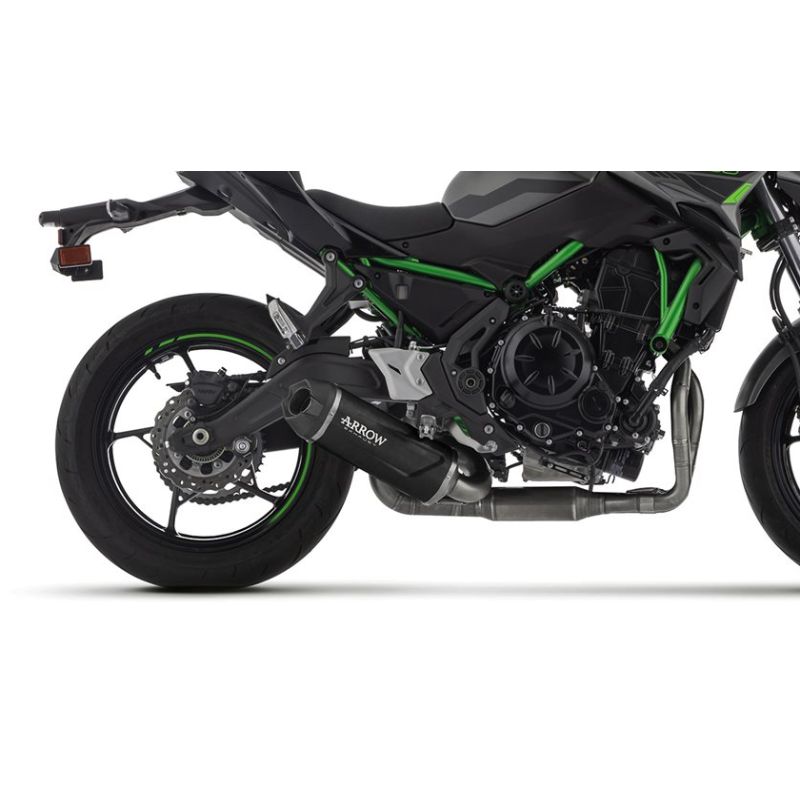 Ligne d'Échappement Homologué ARROW Indy-Race pour Kawasaki Z 650 (2024 et +) Ligne d'Échappement Homologué ARROW Indy-Race pour Kawasaki Z 650 (2024 et +)