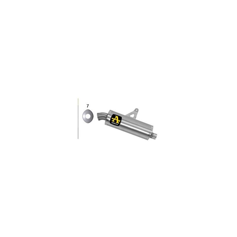 Silencieux ARROW Maxi Race-Tech Embout Inox pour Africa Twin 1000 (16-19) Silencieux ARROW Maxi Race-Tech Embout Inox pour Africa Twin 1000 (16-19)