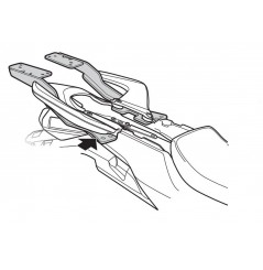 Support Top Case Shad pour VFR800F (14-16)