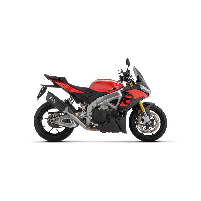 Silencieux ARROW Pista "Non homologué" pour Aprilia Tuono V4 1100 Factory / RR (21-25) Silencieux ARROW Pista "Non homologué" pour Aprilia Tuono V4 1100 Factory / RR (21-25)