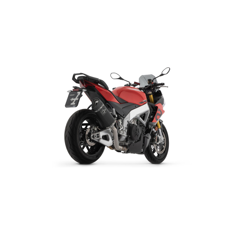Silencieux ARROW Pista "Non homologué" pour Aprilia Tuono V4 1100 Factory / RR (21-25) Silencieux ARROW Pista "Non homologué" pour Aprilia Tuono V4 1100 Factory / RR (21-25)