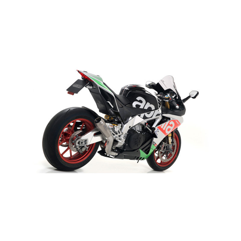 Silencieux ARROW Pro-Race Embout Inox pour Aprilia RSV 4 RR / RF (17-18) Silencieux ARROW Pro-Race Embout Inox pour Aprilia RSV 4 RR / RF (17-18)