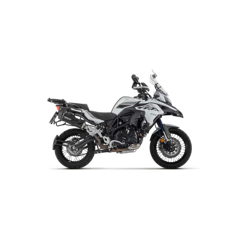 Silencieux Homologué ARROW Indy-Race EVO pour Benelli TRK 502 X (21-23) Silencieux Homologué ARROW Indy-Race EVO pour Benelli TRK 502 X (21-23)