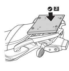 Support Top Case Shad pour V-Strom 650 (12-16)