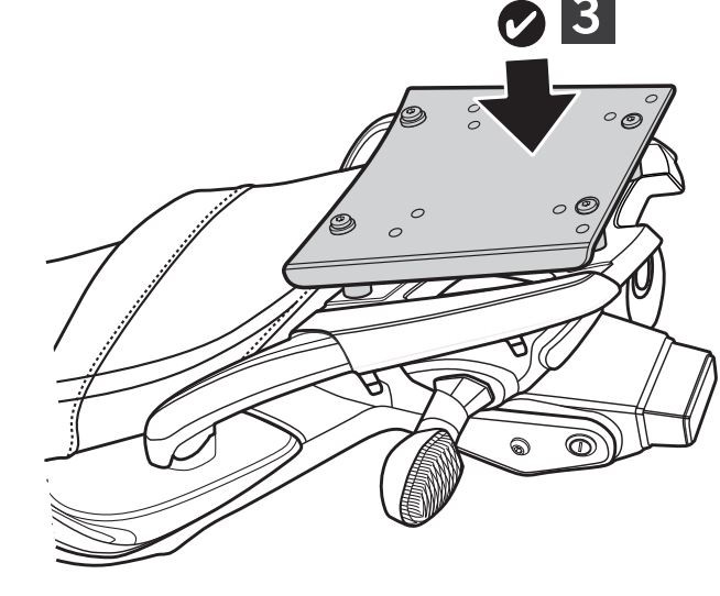 Support Top Case Shad pour V-Strom 650 (12-16)