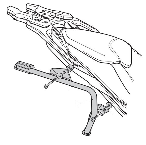 Support de Valise Shad 3P System pour S1000XR (15-19)