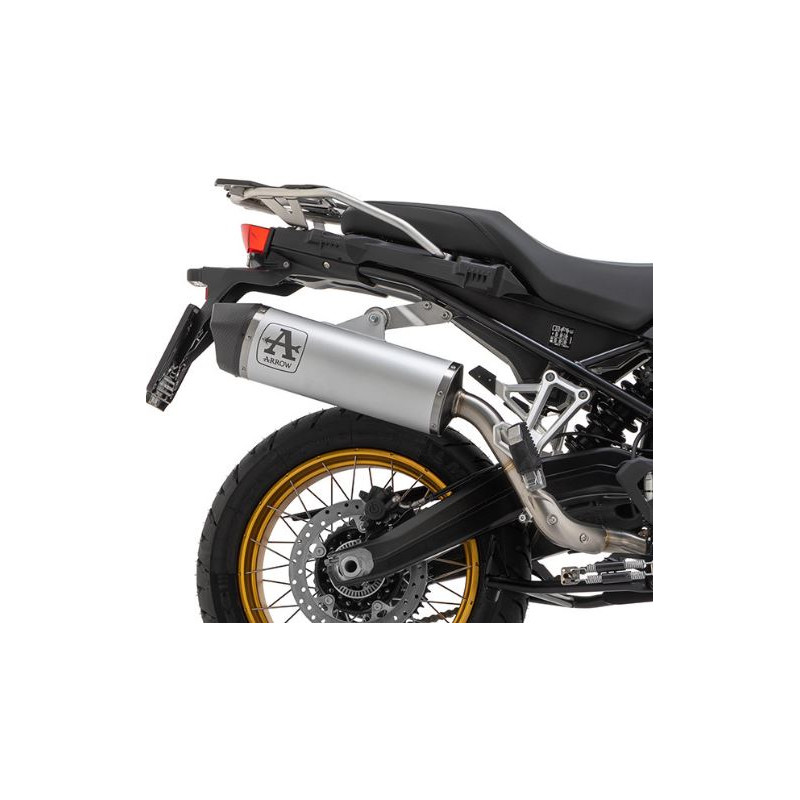 Silencieux Homologué + Raccord décatalysé ARROW Maxi Race-Tech pour BMW F850GS (21-24) Silencieux Homologué + Raccord décatalysé ARROW Maxi Race-Tech pour BMW F850GS (21-24)