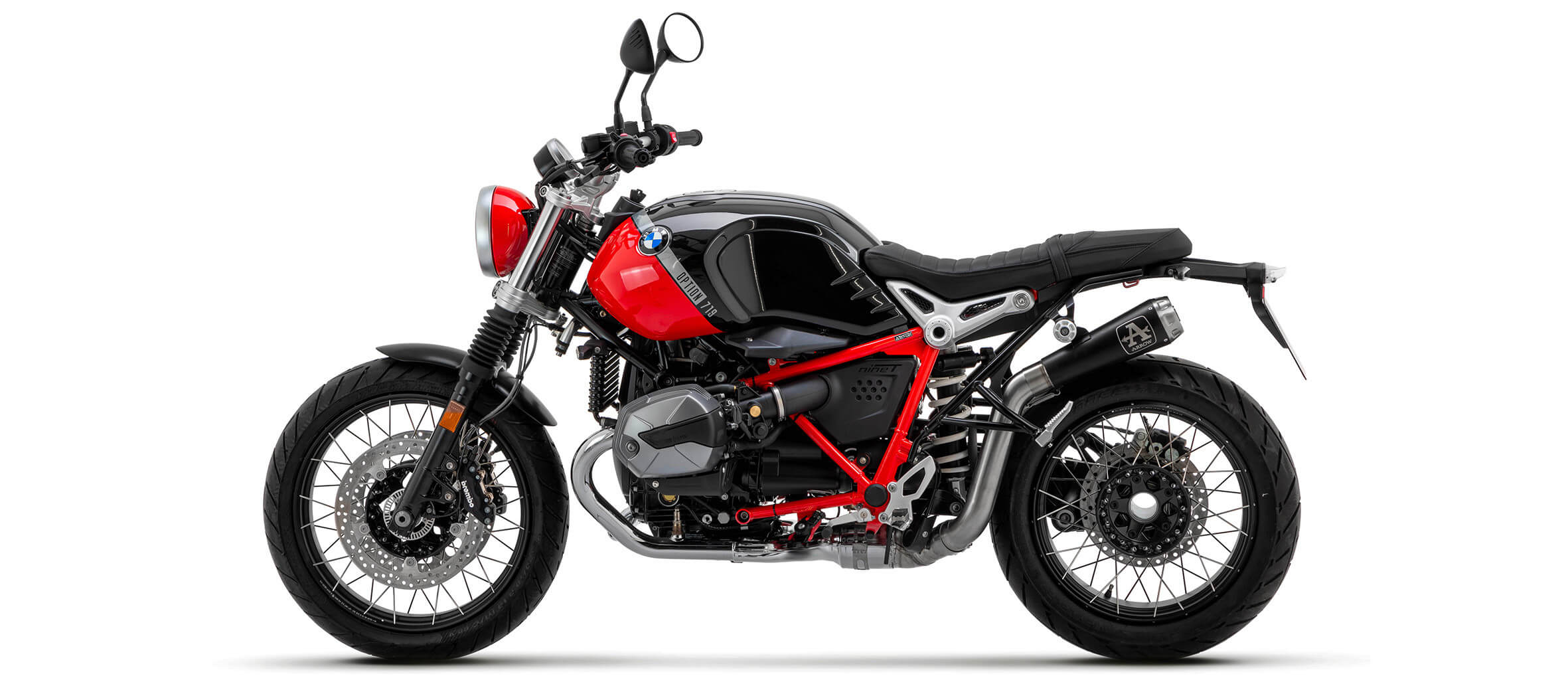 Silencieux ARROW Pro-Race pour BMW R Nine T Scrambler 1200 (21-24)