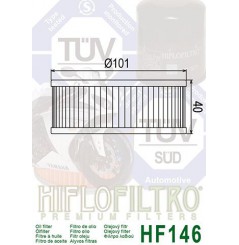 Filtre à huile Moto HF146 