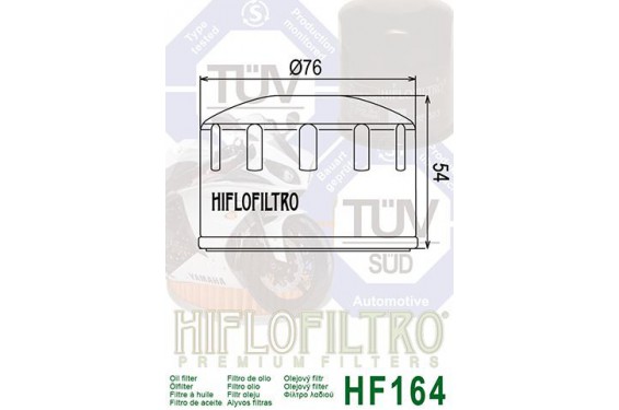 Filtre à Huile Moto HF164