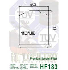 Filtre à Moto Huile HF183