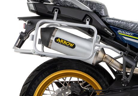 Silencieux ARROW Race-Tech + Décatalyseur pour 800 MT Sport / Touring (22-24)