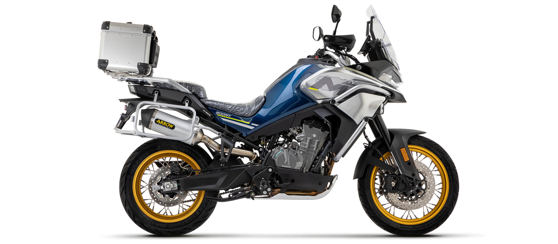 Silencieux ARROW Race-Tech + Décatalyseur pour 800 MT Sport / Touring (22-24)