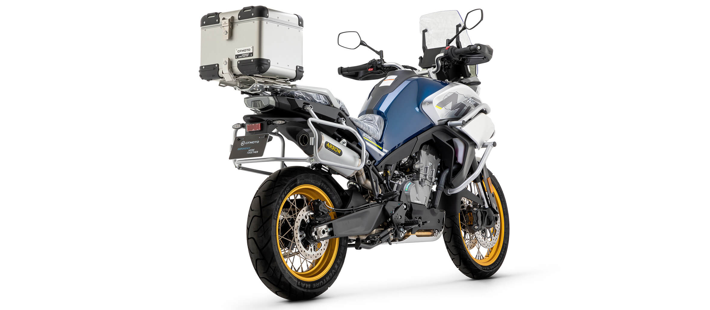 Silencieux ARROW Race-Tech + Décatalyseur pour 800 MT Sport / Touring (22-24)