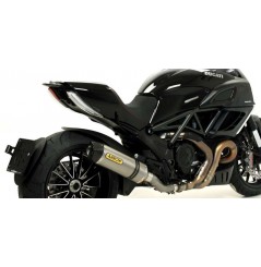 Silencieux "Homologué" ARROW Race-Tech pour Diavel 1200 (11-16)