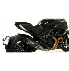 Silencieux "Homologué" ARROW Race-Tech pour Diavel 1200 (11-16)