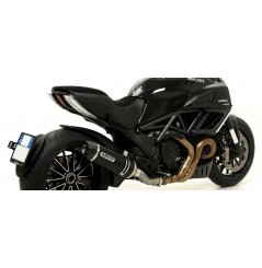 Silencieux "Homologué" ARROW Race-Tech pour Diavel 1200 (11-16)