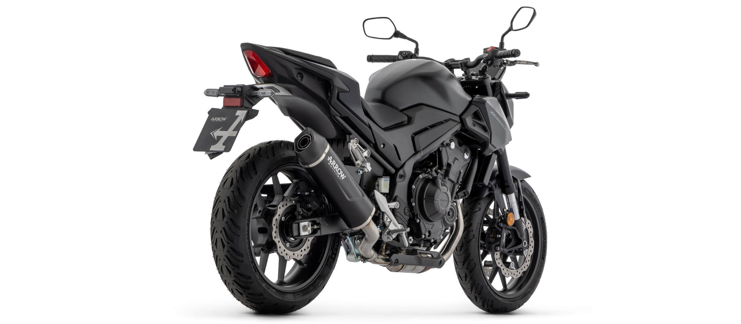 Silencieux Homologué ARROW Indy-Race EVO pour Hornet 500 (24 et +)