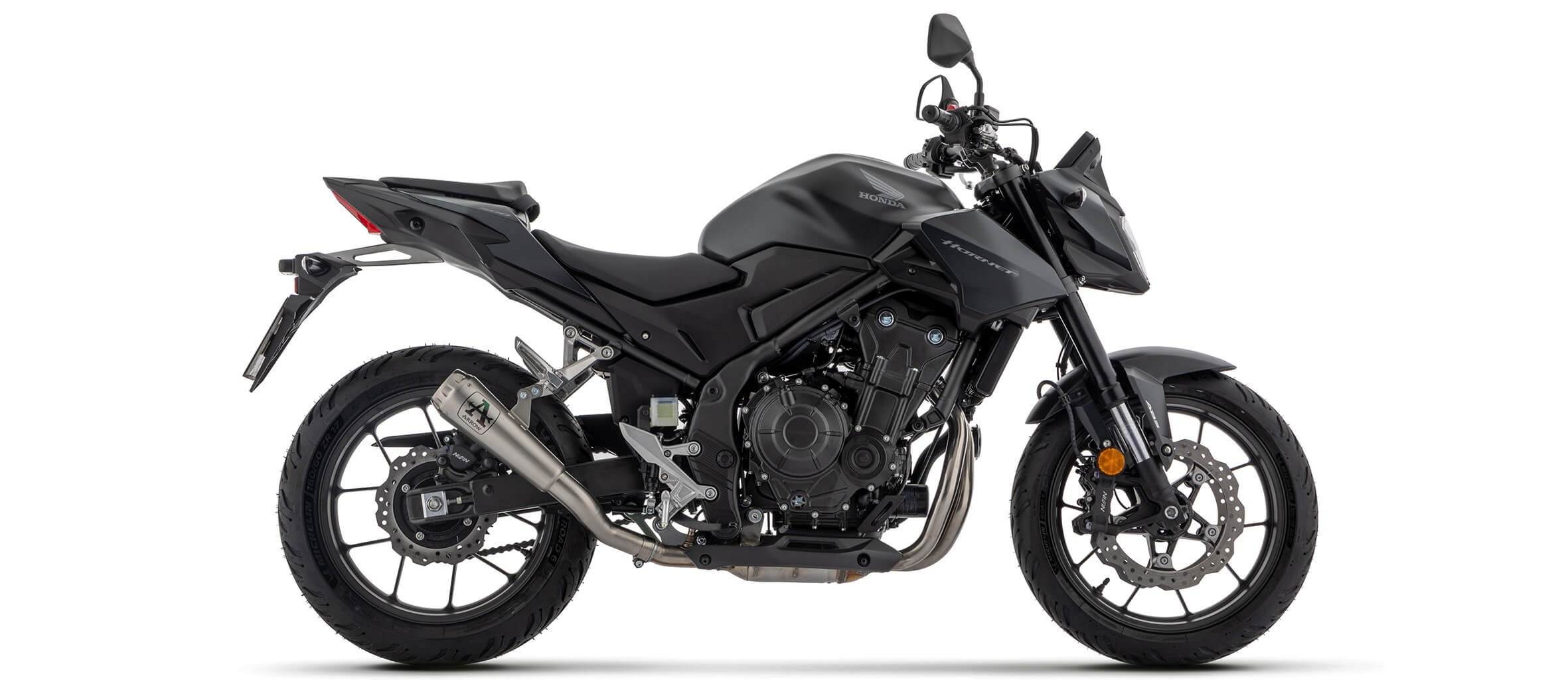 Silencieux ARROW Pro-Race pour Hornet 500 (24 et +)