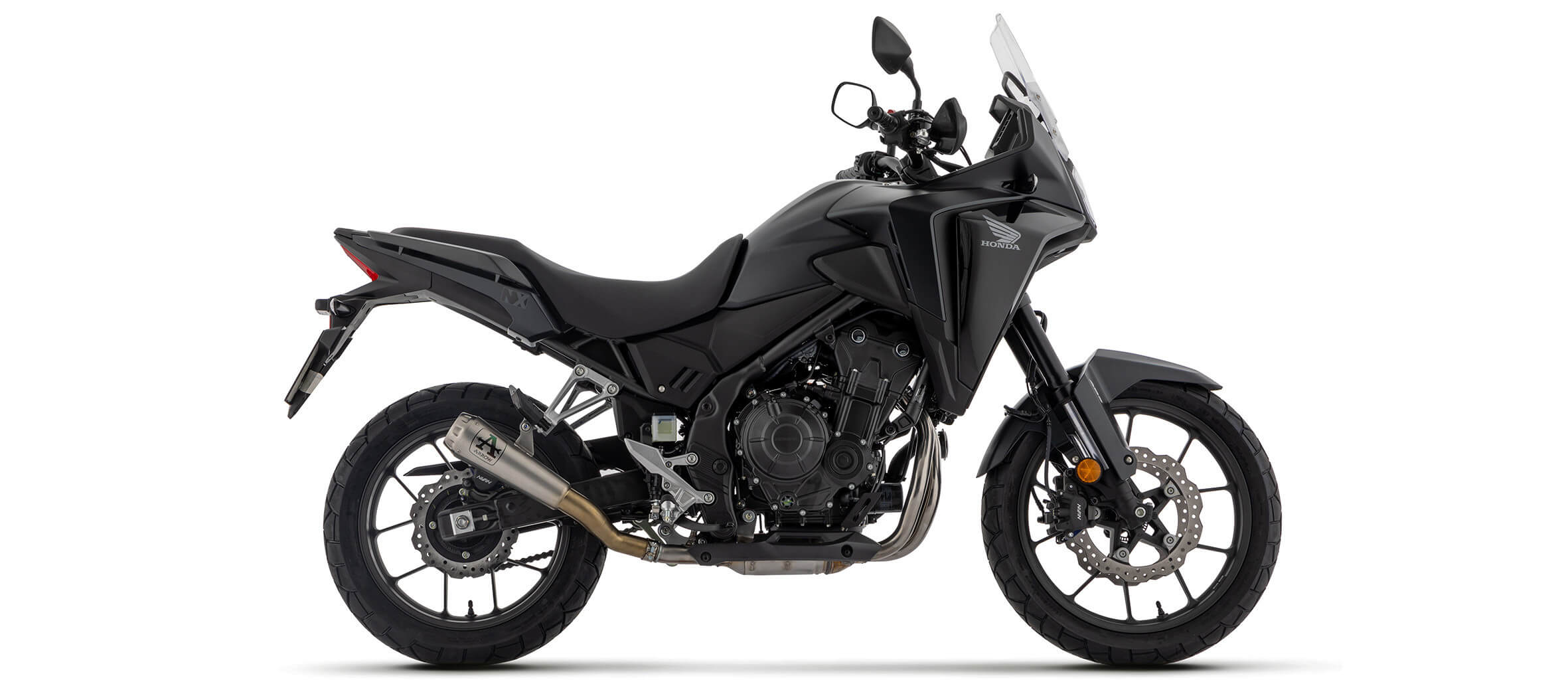 Silencieux ARROW Pro-Race pour 500 NX (24 et +)