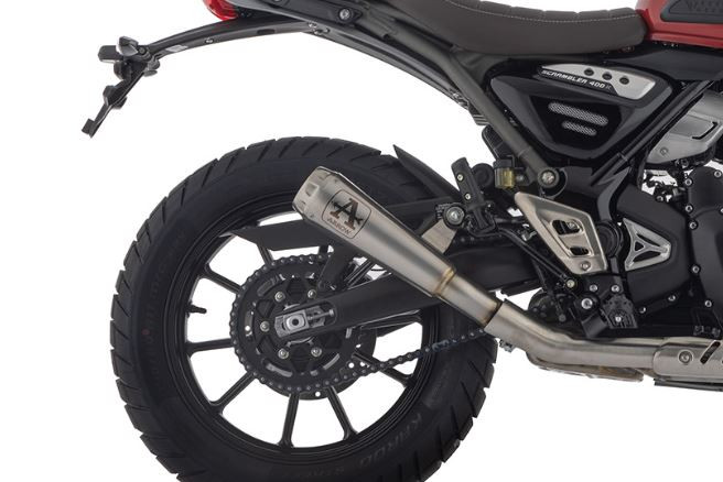 Silencieux ARROW Pro-Race pour Triumph 400 Scrambler X (24 et +)