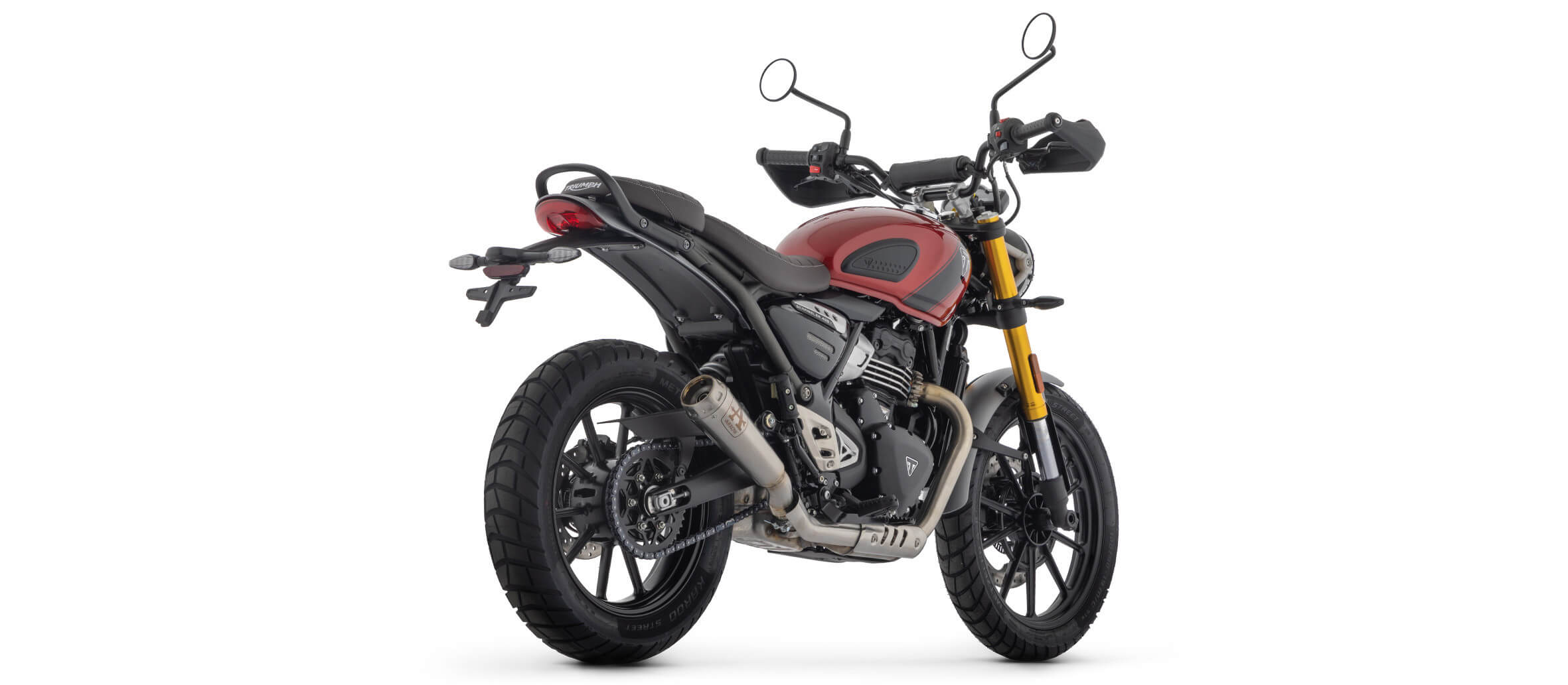 Silencieux ARROW Pro-Race pour Triumph 400 Scrambler X (24 et +)