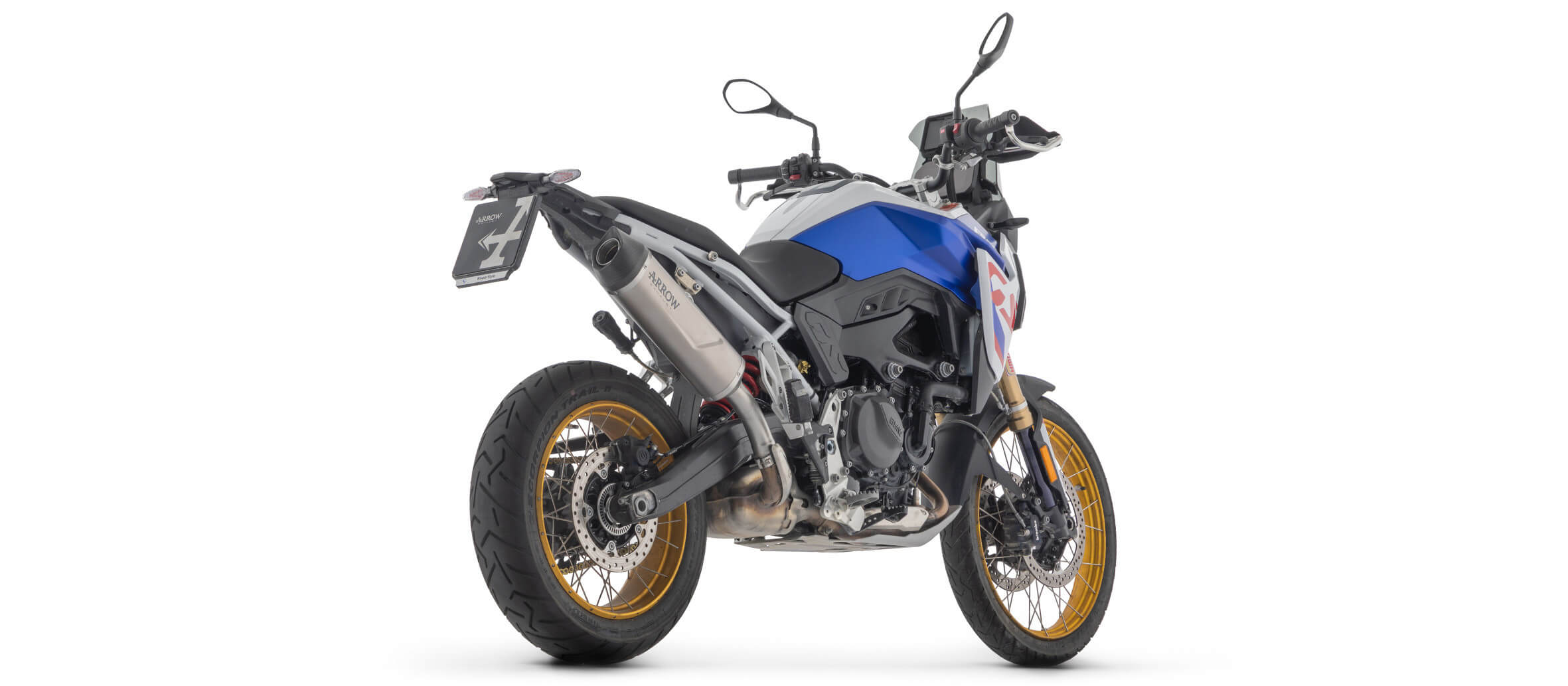 Silencieux Homologué ARROW Indy-Race EVO embout carbone pour F900GS et Adventure (24-25)