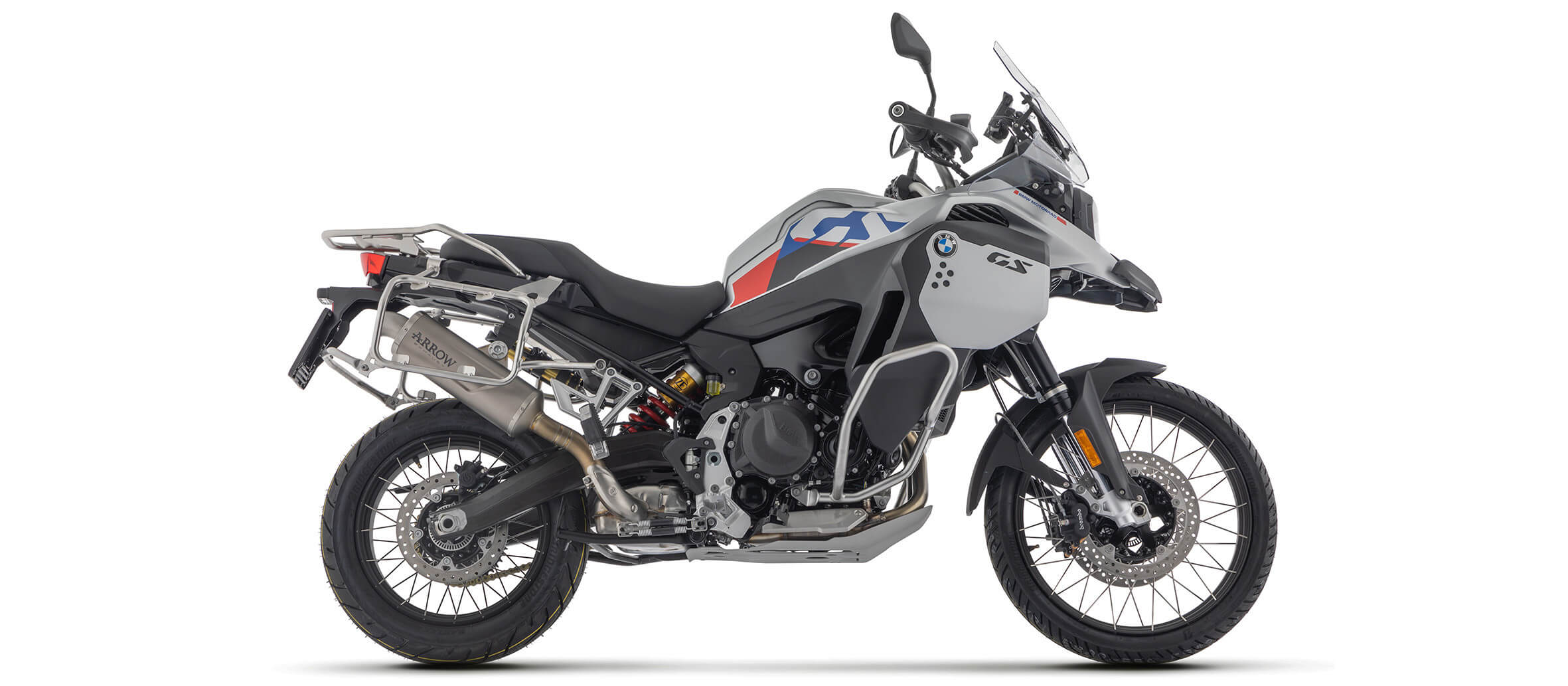 Silencieux Homologué ARROW Indy-Race EVO embout Inox pour F900GS et Adventure (24-25)